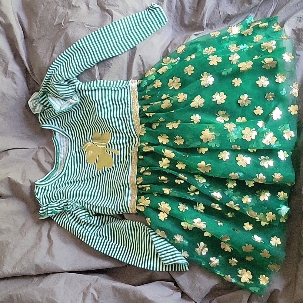 St. Patrick's day dress for toddlers
